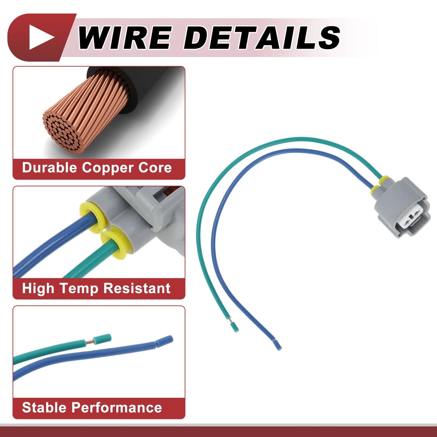 Front Turn Signal Light Socket Wiring for Toyota Tacoma (1998-2000)