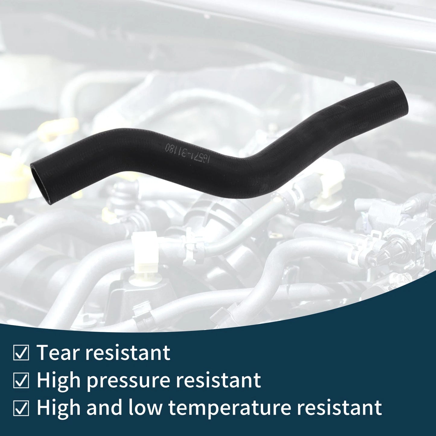 Radiator Hose for Toyota Camry (2007-2011) Rubber Water Pipe