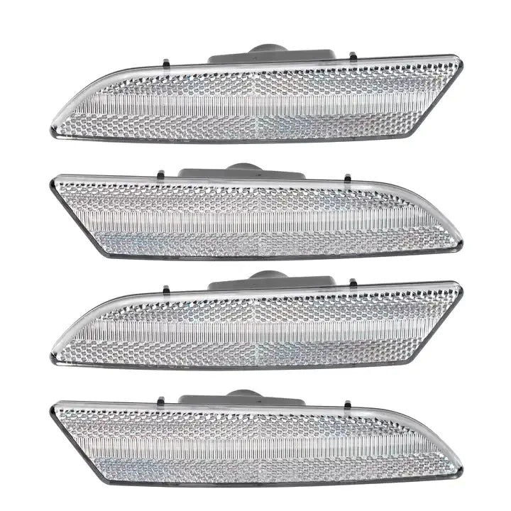 4PCS Clear Turn Signal Side Marker Light for Chrysler Crossfire (2004–2008)