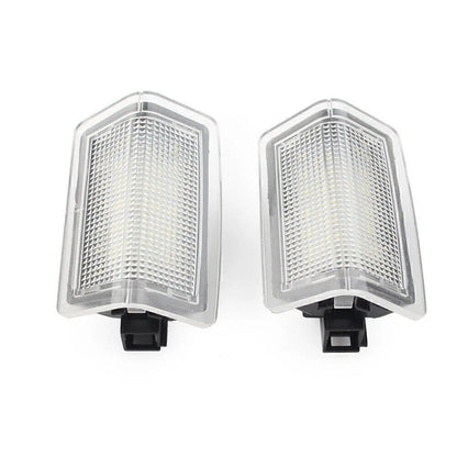 2 x White Courtesy Side Door Lights for Mercedes Benz B C E ML Class