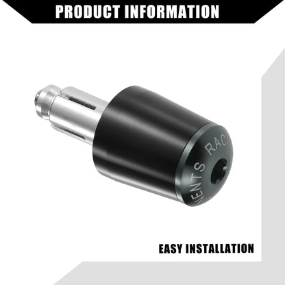 2 x Motorcycle Handlebar End Plugs 7/8" for Honda