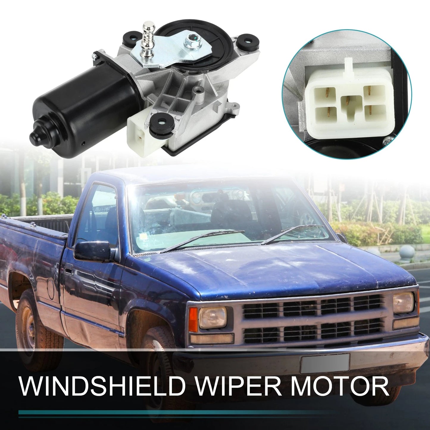 Front Windshield Wiper Motor for Chevrolet & GMC C1500/C2500/C3500/K1500/K2500