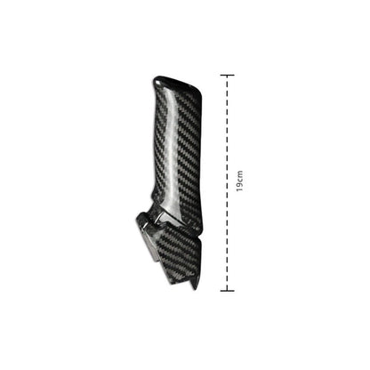Carbon Fiber HandBrake Handle Parking Brake Cover Trim For Nissan GTR 2009-2021