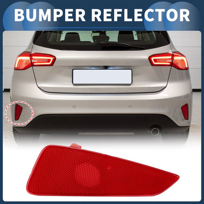 Bumper Reflector for Ford Focus Sedan 2019-2020 Red 1 x Rear Right