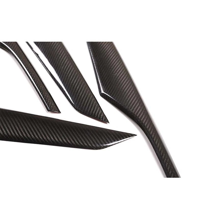 DRY Carbon Fiber Interior Door Panel Cover Trim For Cadillac CT5  2020-2022