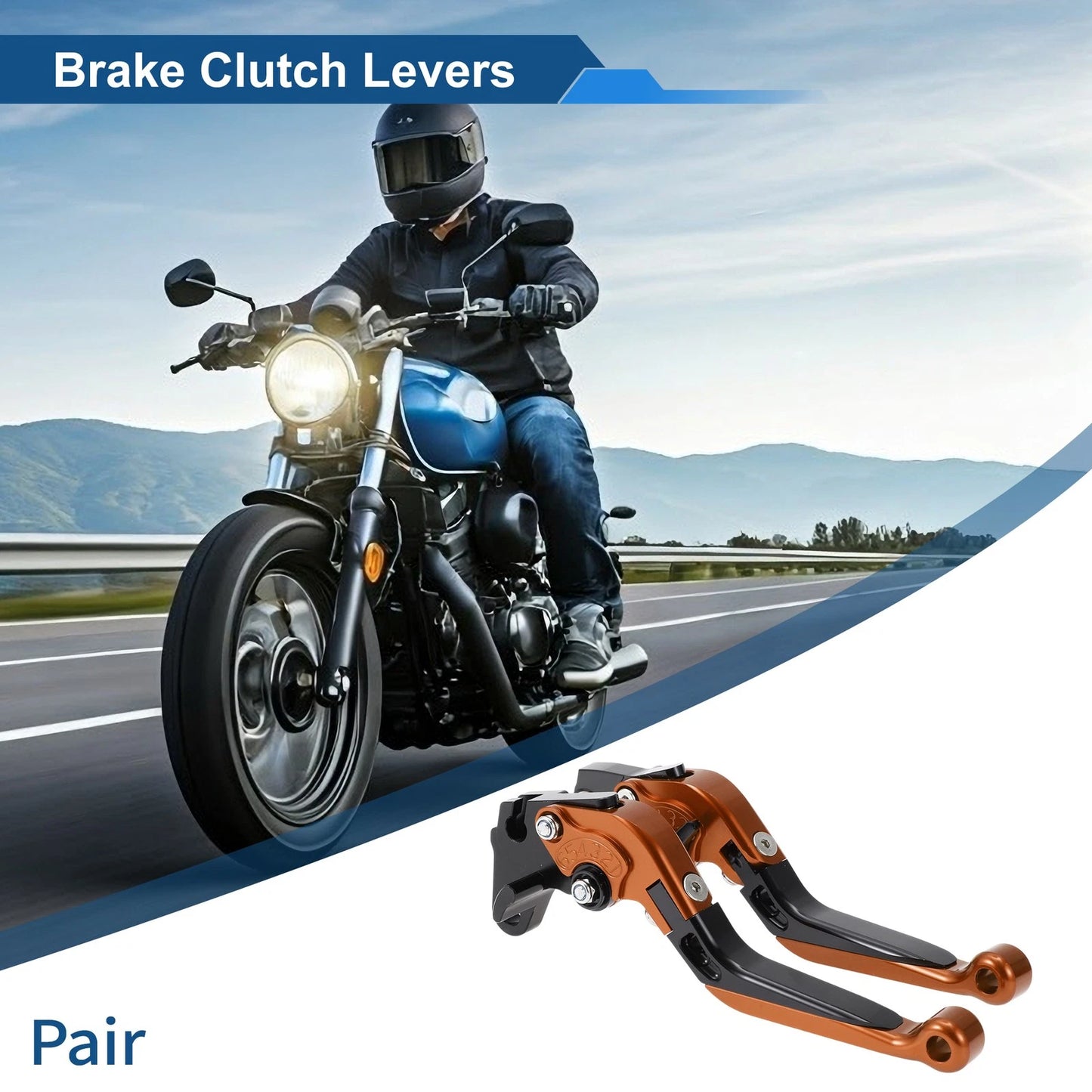 Adjustable Short Long Brake Clutch Lever for Yamaha WR125X (2009–2015)