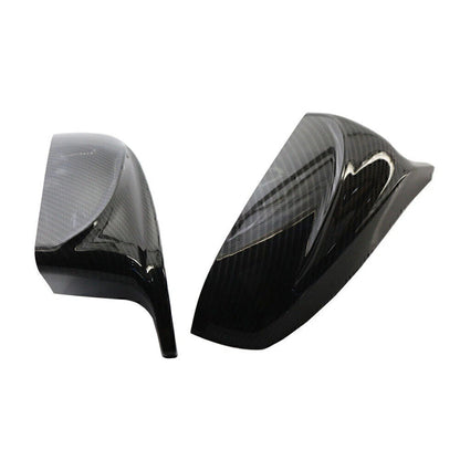 Carbon Fiber Rear View Mirror Covers for BMW X5 X6 E70 E71 (2007-2013)