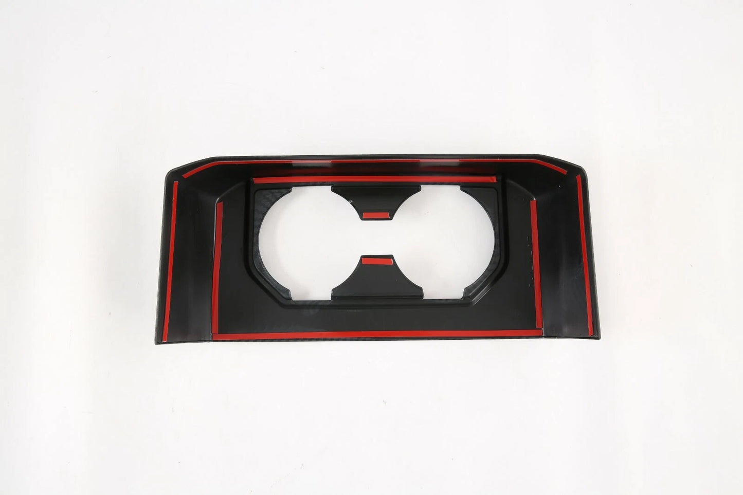 Carbon Fiber Rear Water Cup Holder Cover Trim for Ford F150 (2015-2019)