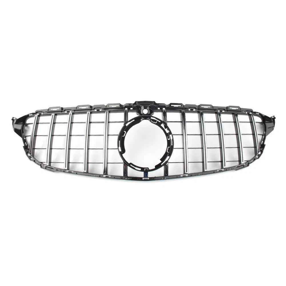 GTR Style Upper Bumper Mesh Grille for Mercedes-Benz C Class W205 C200 (19-23)