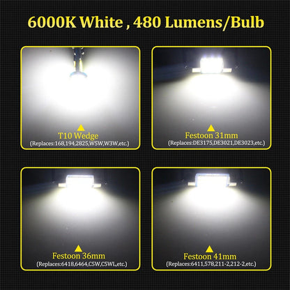 LED Light Bulb Kit for Infiniti G35 Coupe (2003-2007)