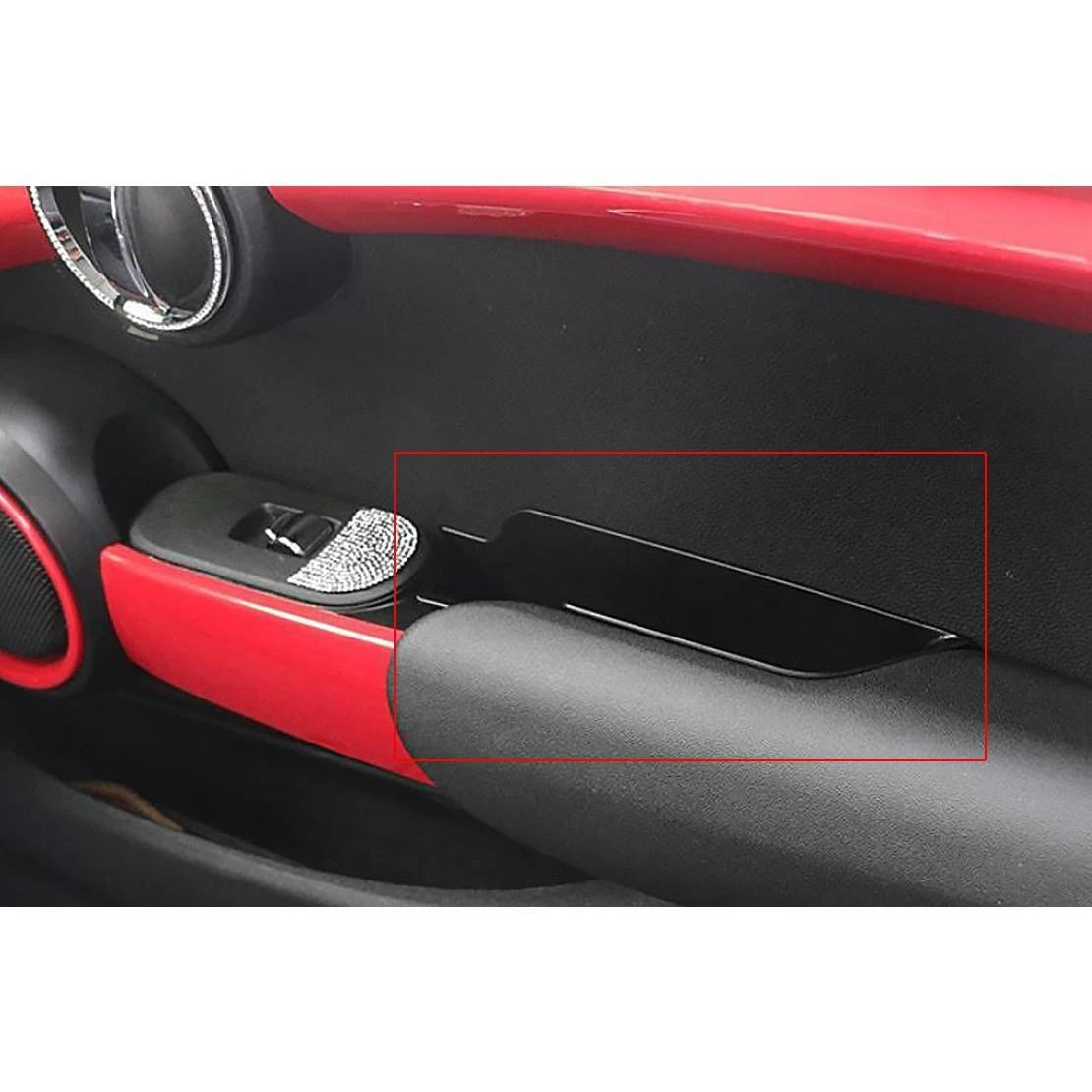 Door Handle Armrest Storage Box for Mini Cooper F56 (2014-2023)