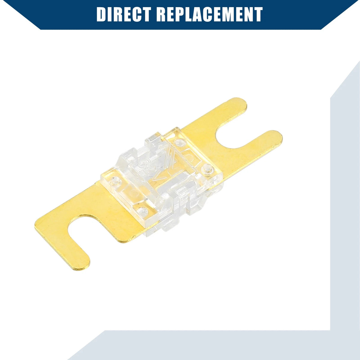 5 x 80A Mini ANL Fuses for Car Motorcycle Boat Gold Tone