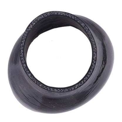Black 2.5"-4" Straight Reducer Turbo Coupler Silicone Hose for Universal Vehicles