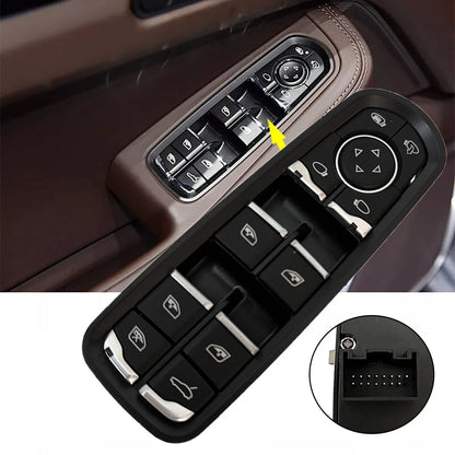 Master Power Window Switch for Porsche Panamera Cayenne Macan (2003–2024)