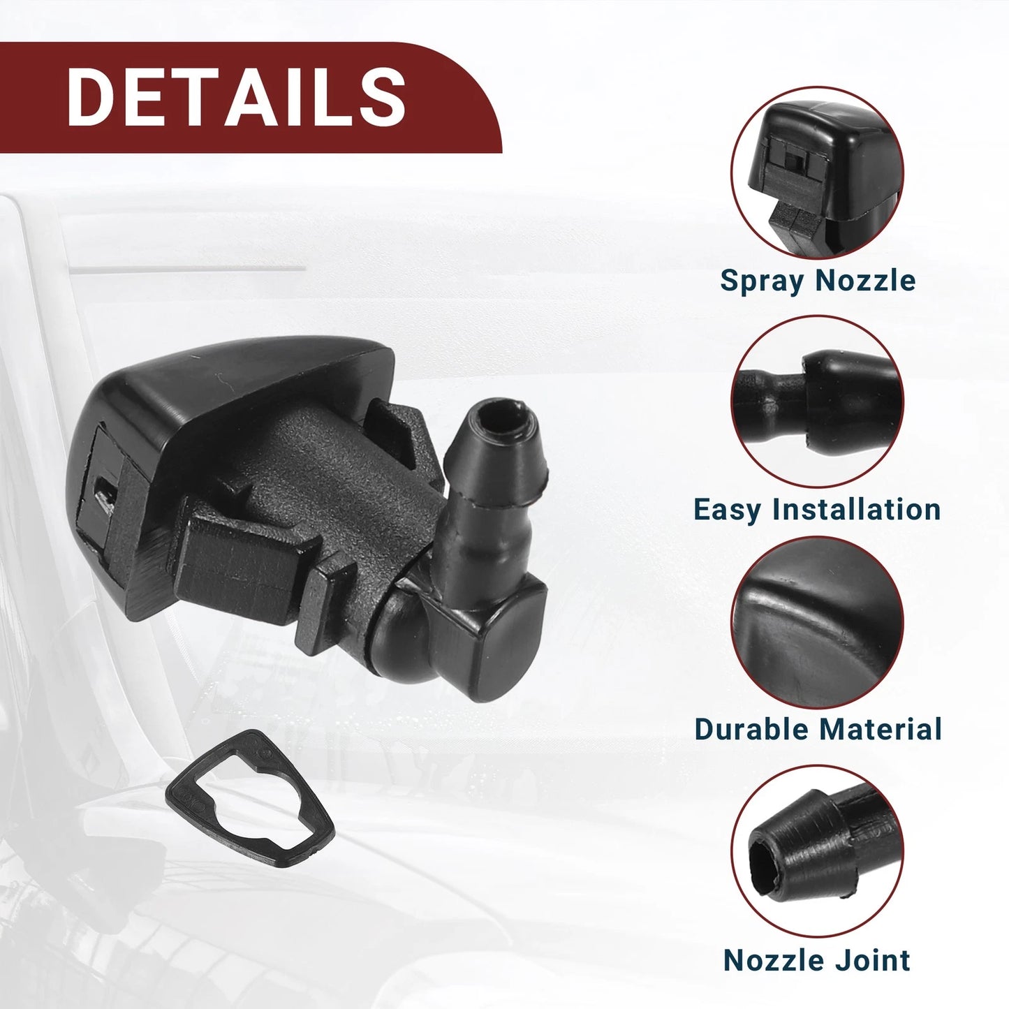 Windshield Washer Nozzle Set for Toyota Tacoma