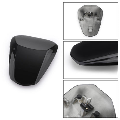 Rear Pillion Seat Cover Black for Suzuki GSXS1000 GSXS1000F (2015-2020)