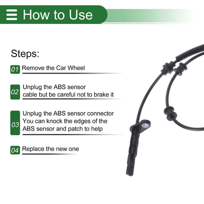 ABS Wheel Speed Sensor for Dodge Ram 1500 (2019 - 2023)