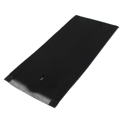 Black Leather Gas Tank Panel Bib for Harley Davidson