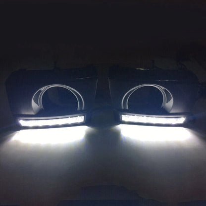 LED DRL Daytime Running Lights Fog Lamps Bumper for Hyundai Tucson (2005–2009)