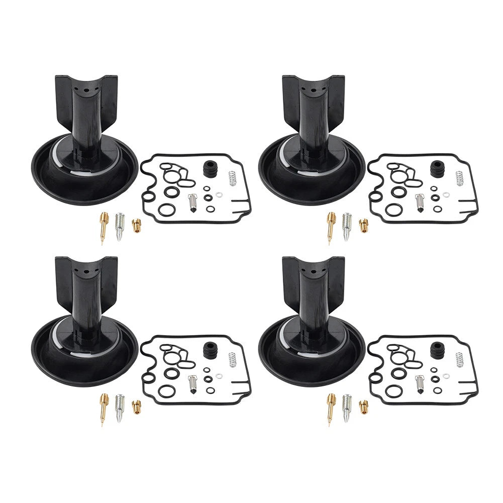 4 x Carburetor Repair Kits for Yamaha FZR1000 EXUP (1989-1995)