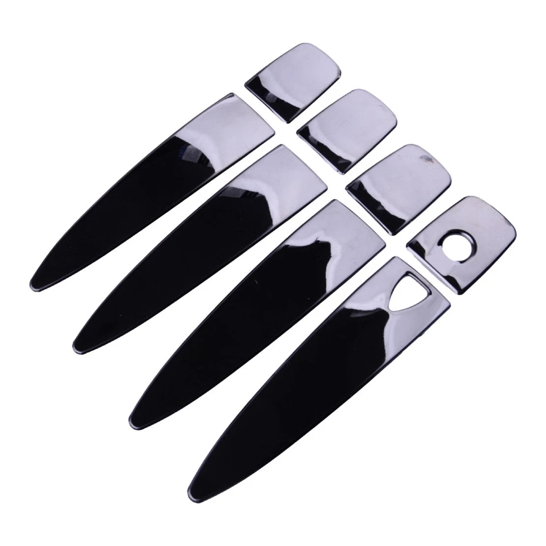 Black Side Smart Door Handle Cover for Nissan Sentra Sedan (2013-2019)
