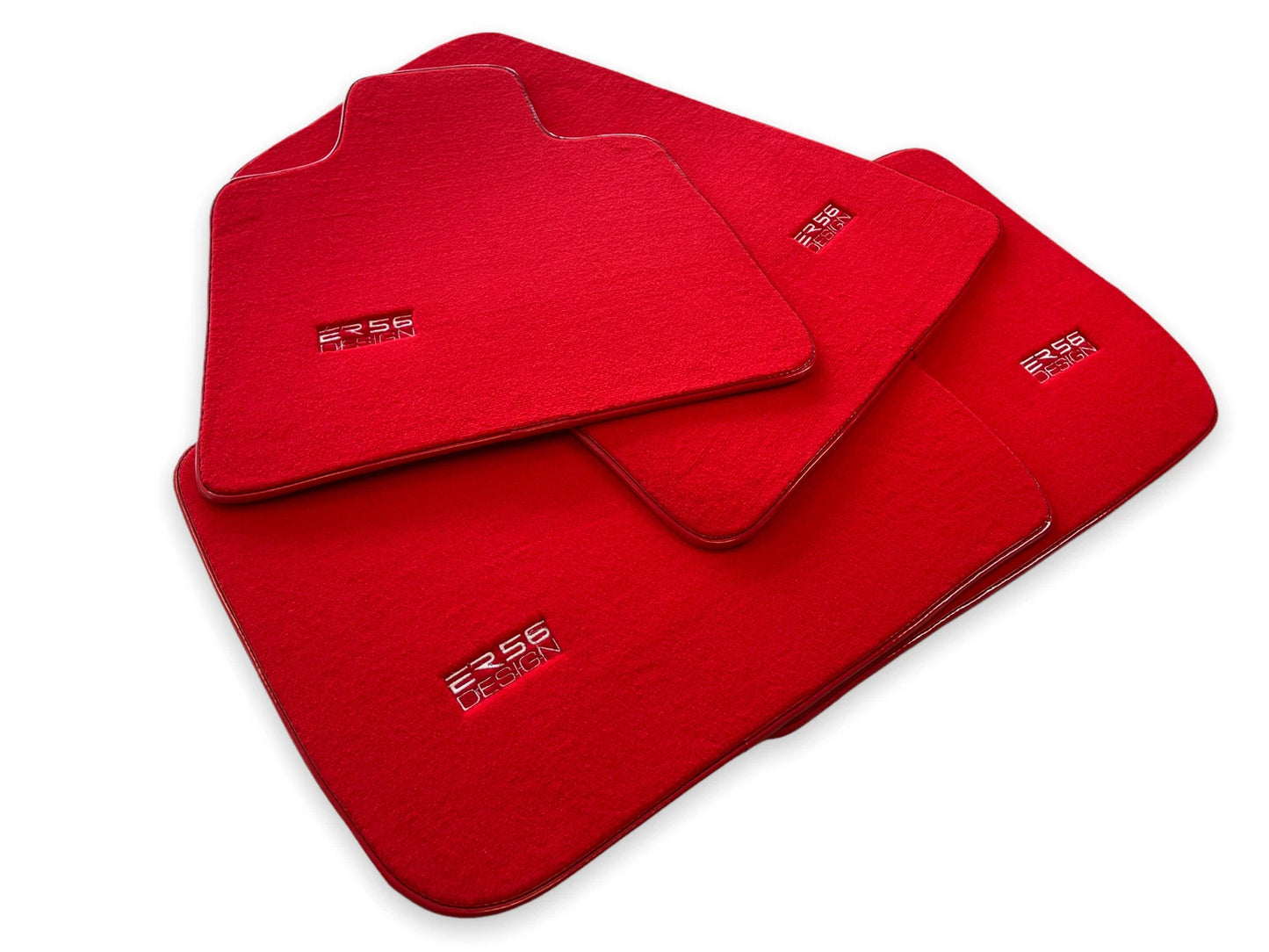 Tailored Red Floor Mats for Rolls Royce Ghost (2010-2023) - Premium Design