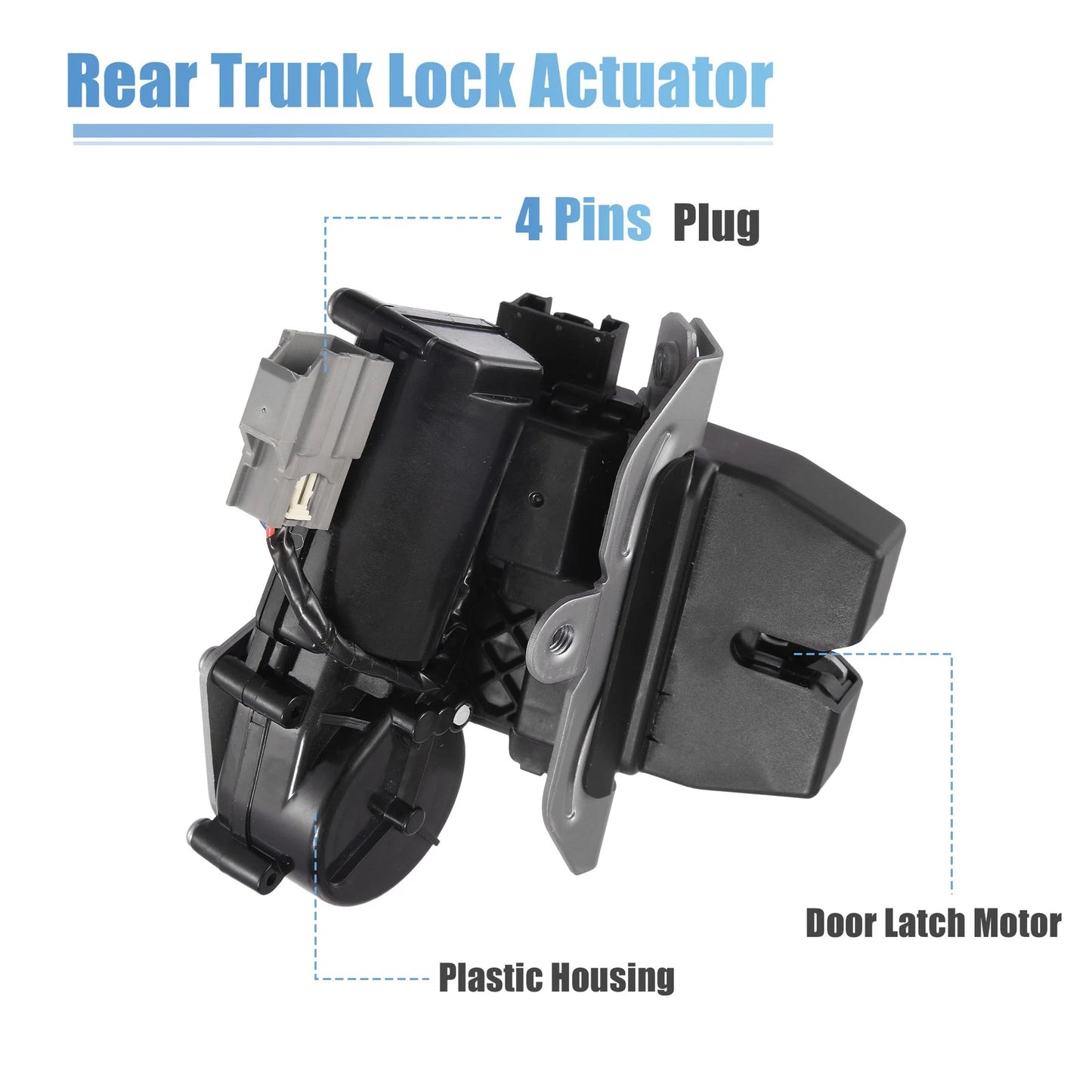 Liftgate Trunk Lock Actuator Motor for Ford Escape Explorer (2001-2023)