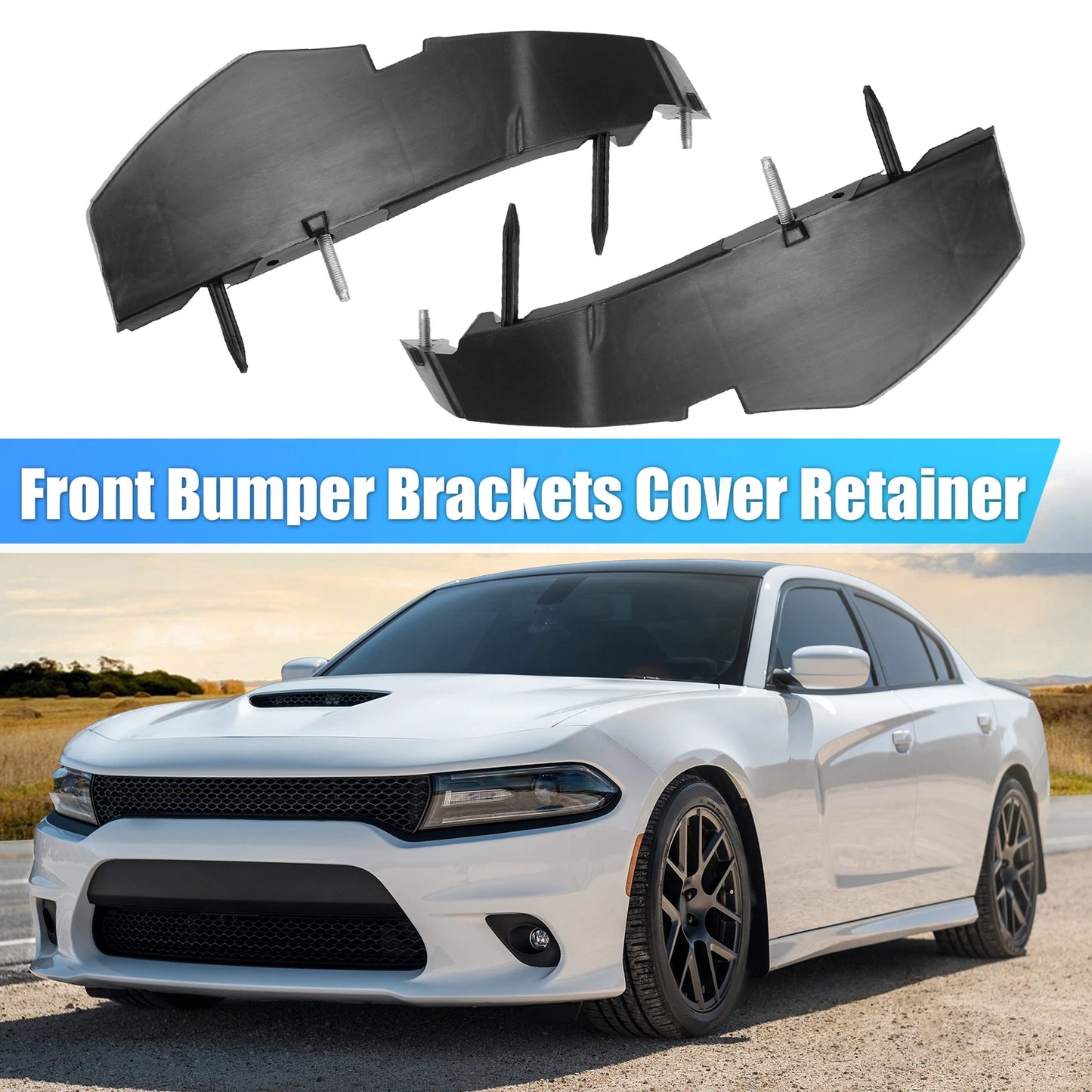 Bumper Brackets Cover Kit for Dodge Challenger (2015 - 2021)