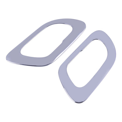 4x Silver Inner Door Handle Bowl Cover Trim for Peugeot 3008 (2009-2015)
