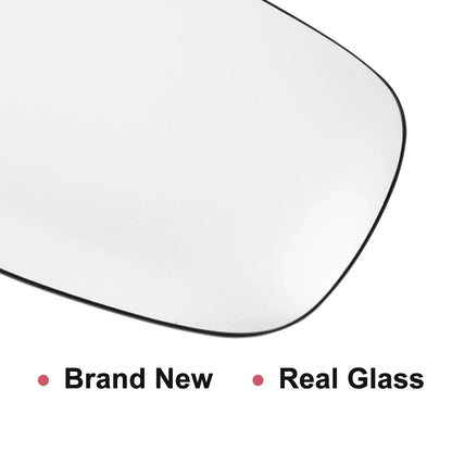 Heated Right Side Rearview Mirror Glass with Backing Plate for BMW X3 (2004-2010)