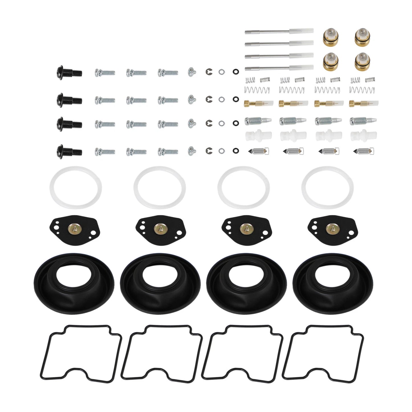 4X Carburetor Repair Kit for Suzuki DRZ400 (2000-2023)