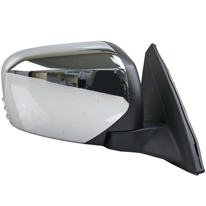 Right Chrome Electric Door Side Mirror 3P for Mitsubishi Triton ML MN (2005-2014)