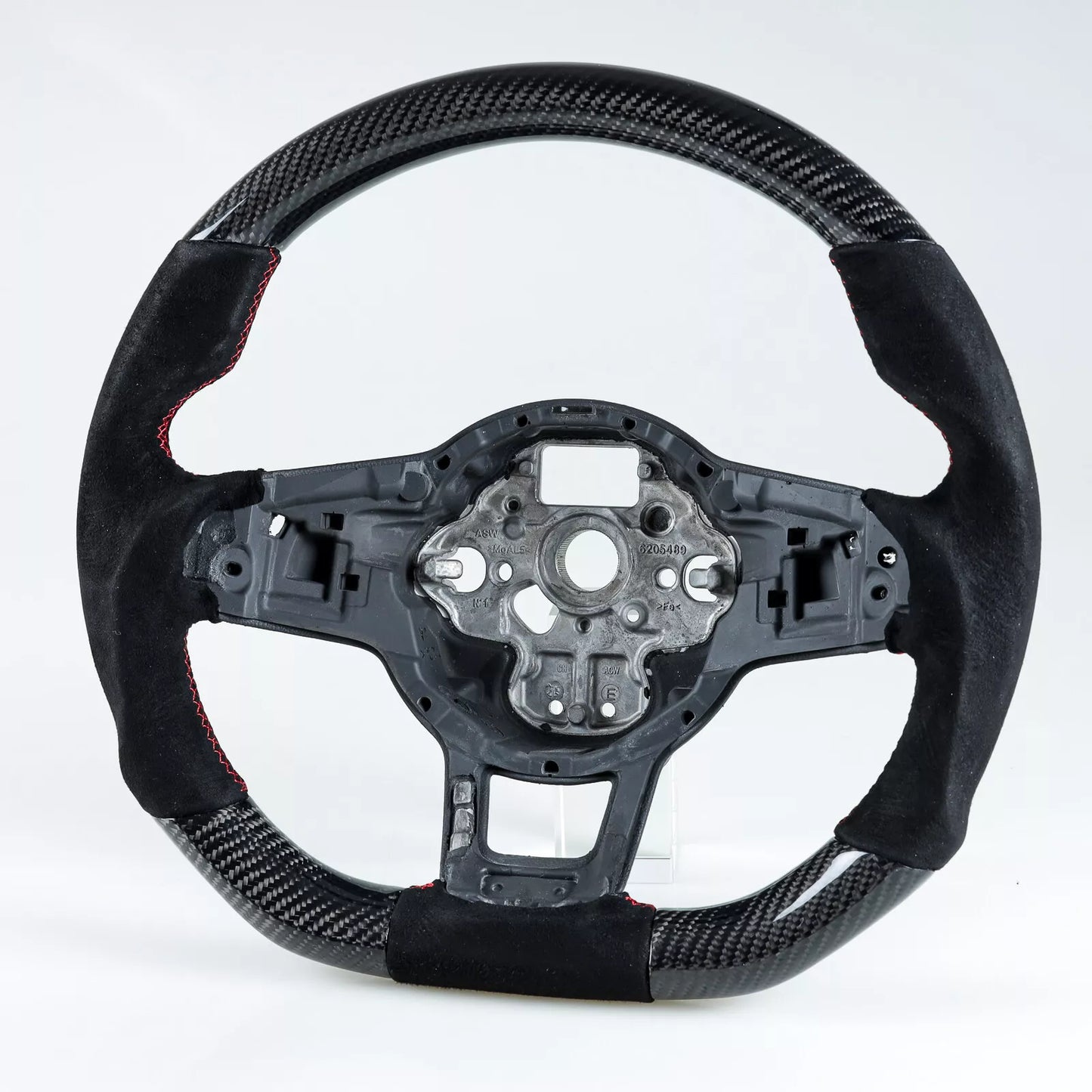 Carbon Suede Steering Wheel for VW Golf/Polo GTI Jetta GLI Scirocco (2006-2023)