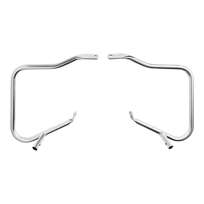 Chrome Saddlebags Guard Bracket for Harley Touring Street Glide (2014-2024)