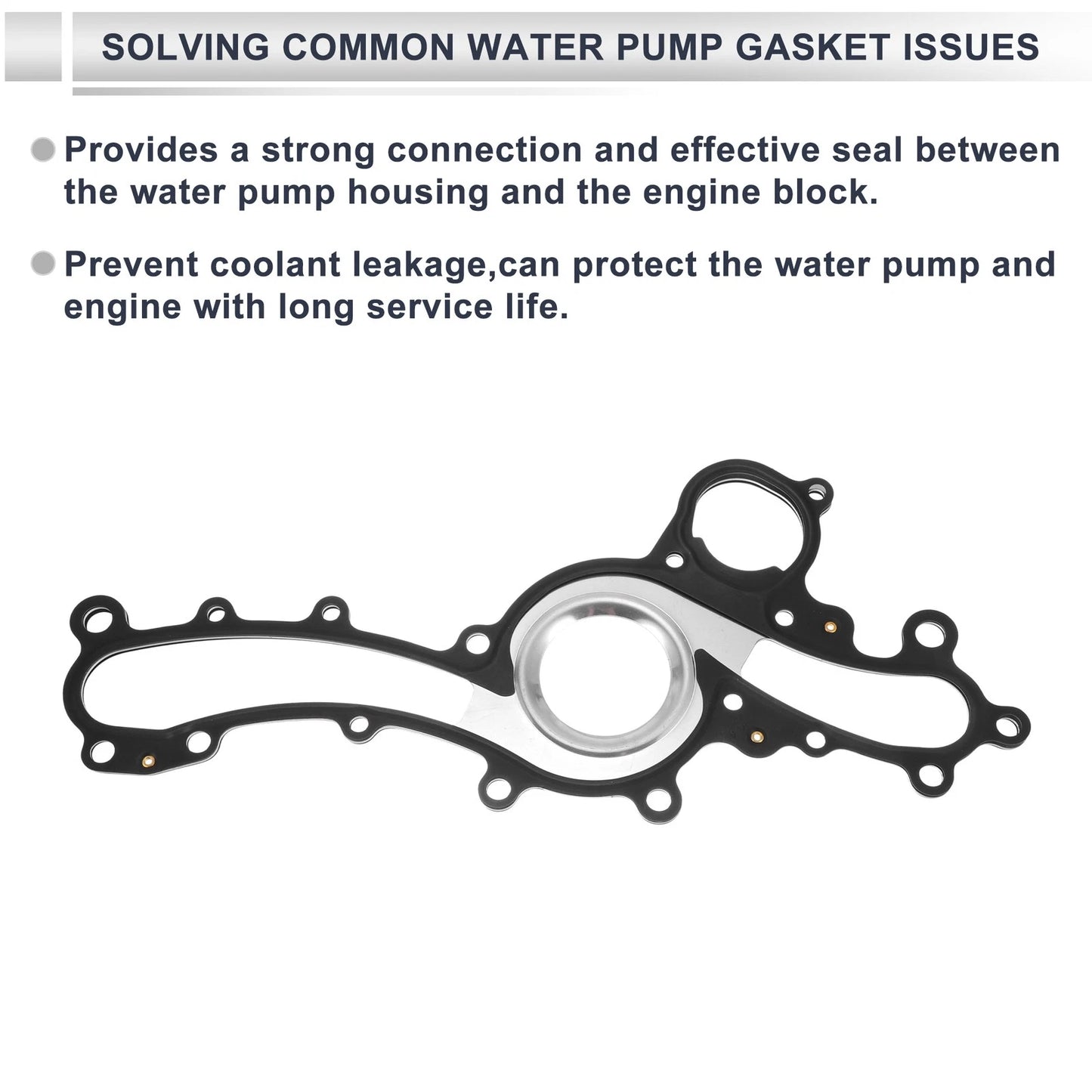 Water Pump Gasket for Toyota 4Runner (2010-2024) Rubber 1Pc