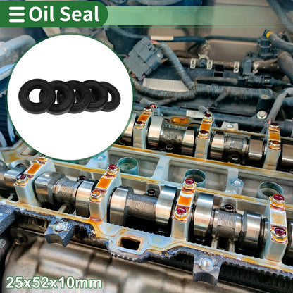 Oil Seal 25x52x10mm Rotary Shaft Seal NBR Rubber for Make Model