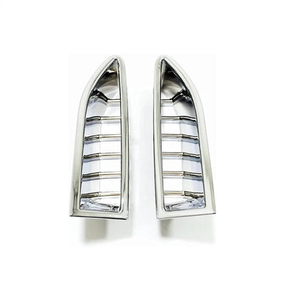 Chrome Headlight Bumper Trim Covers for Nissan Rogue (2021-2023)