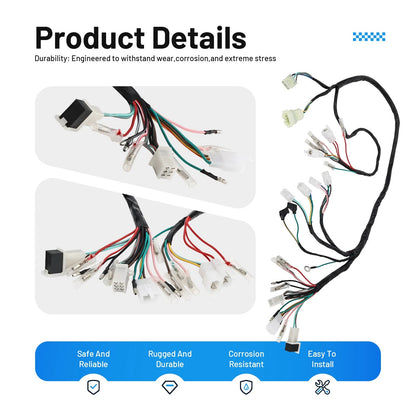 Wire Harness Wiring Loom for Honda FourTrax 300 TRX300 2x4 (1994–1997)