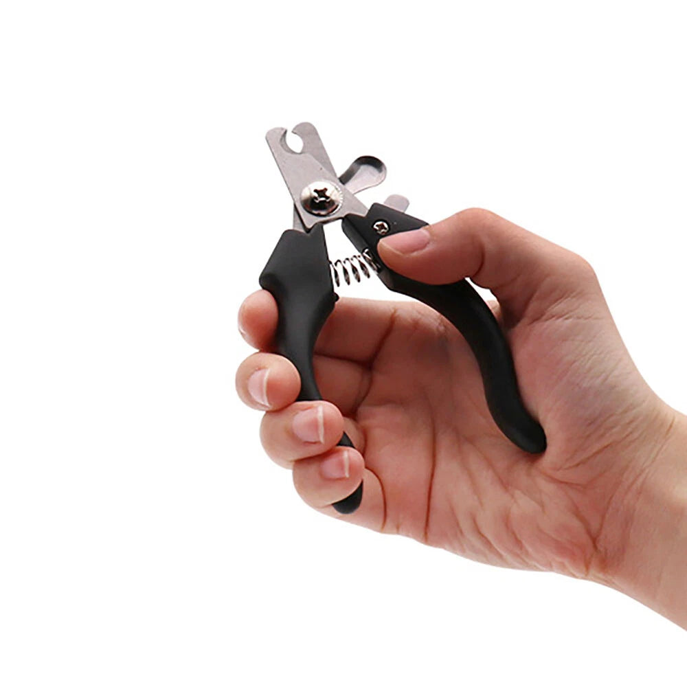 Stainless Steel Nail Clipper for Pet Dog Cat Grooming Tool