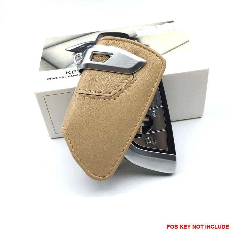 Leather Remote FOB Key Cover Keyless Bag fit for BMW 1 3 4 5 6 X1 X3 X5