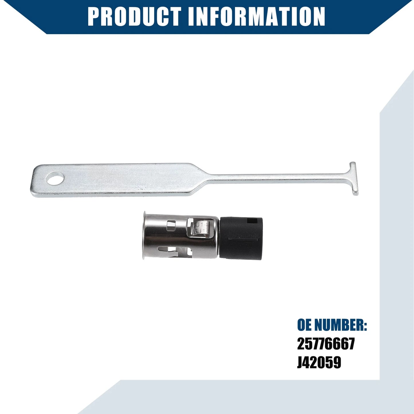 Inner Lighter Socket Removal Tool for Chevy Silver Tone