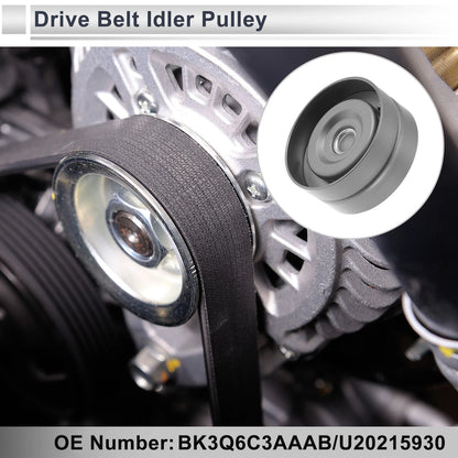 Drive Belt Idler Pulley for Ford Ranger 2011-2020 - 1 x Quality Replacement