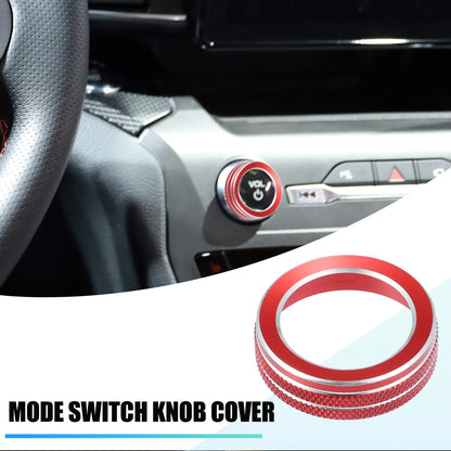 Headlight Switch Knob Covers 2 x Trim Aluminum Alloy for Ford Explorer (2020-2022)