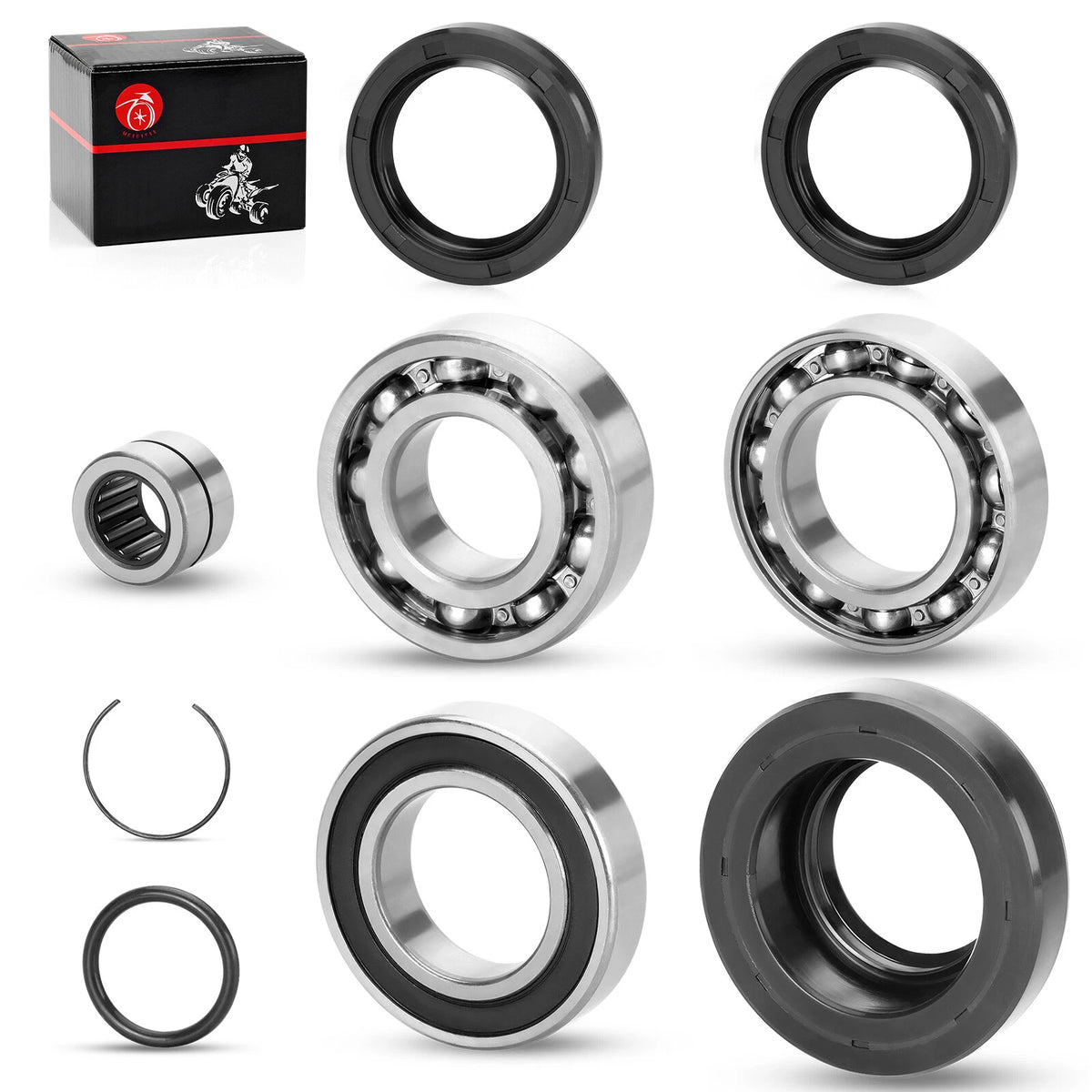 Rear Differential Bearing Seal Kit for Honda TRX500FA Foreman Rubicon 05-14