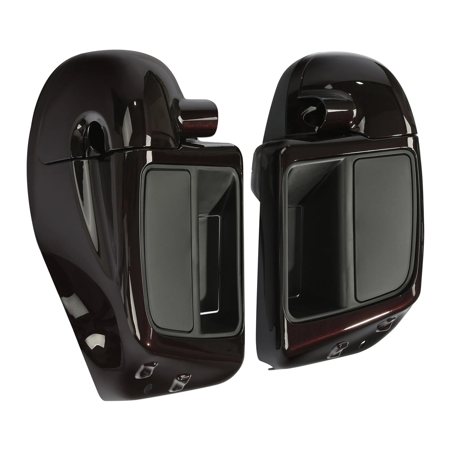 Lower Vented Fairings for Harley CVO Street Glide 2014-2024 Black Forest