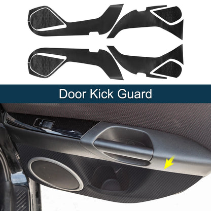 Door Kick Guard Black for Mazda Atenza (1 Set)
