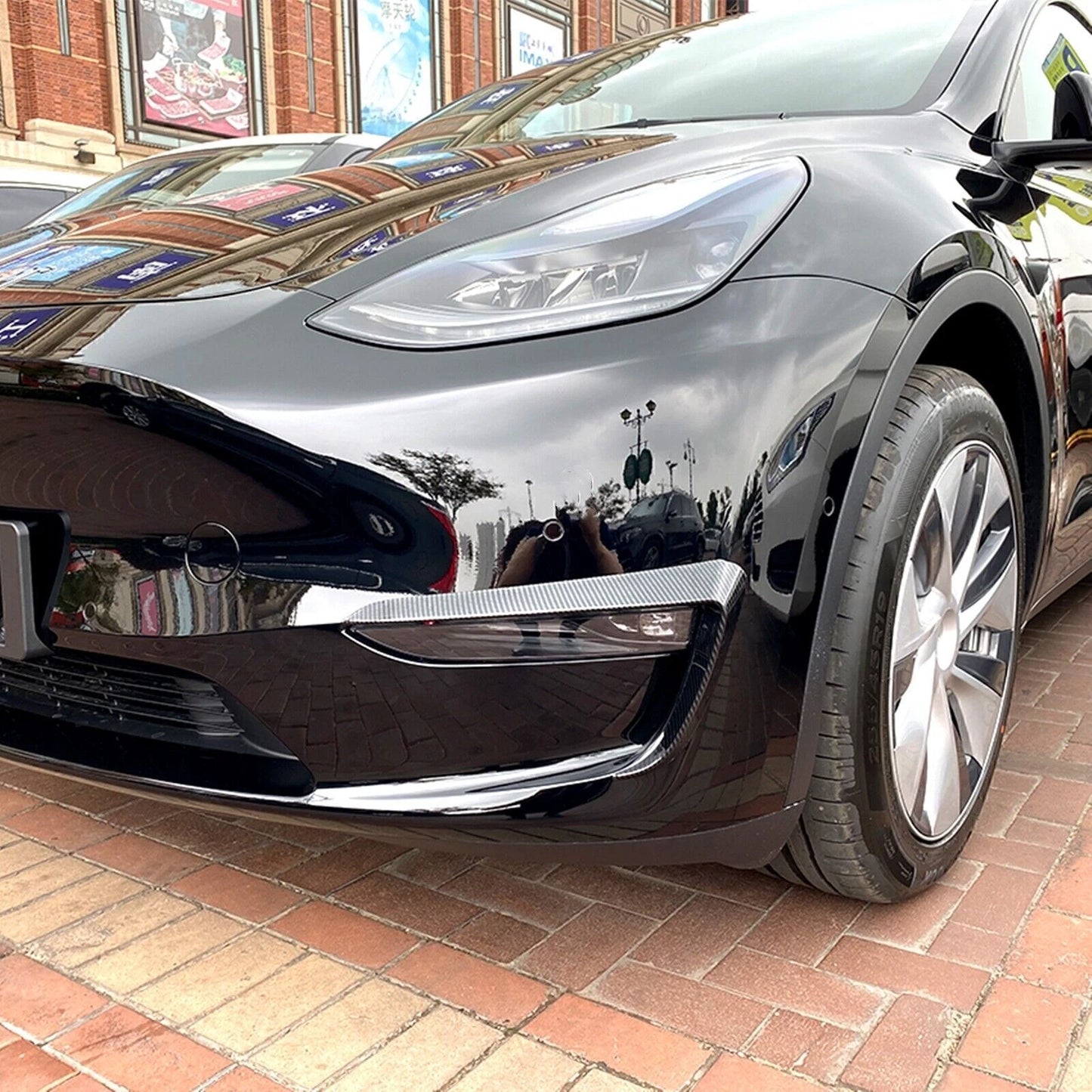 Front Bumper Side Air Vent Trim Cover for Tesla Model Y (2020-2024)
