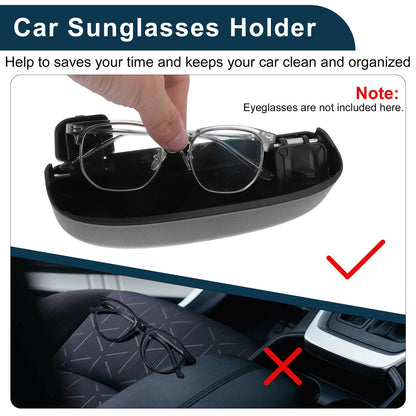 Sunglasses Case for Honda Civic (2016-2021) Eyeglasses Holder Storage Black