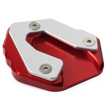 CNC Red Side Kickstand Extension Plate for Yamaha MT-09 Tracer XSR 900