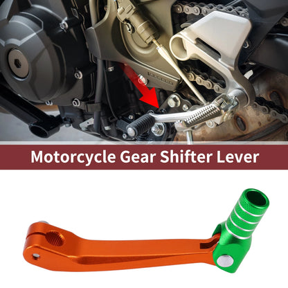 Shifter Lever for Honda CRF150F 03-17 - Orange Green Silver Tone